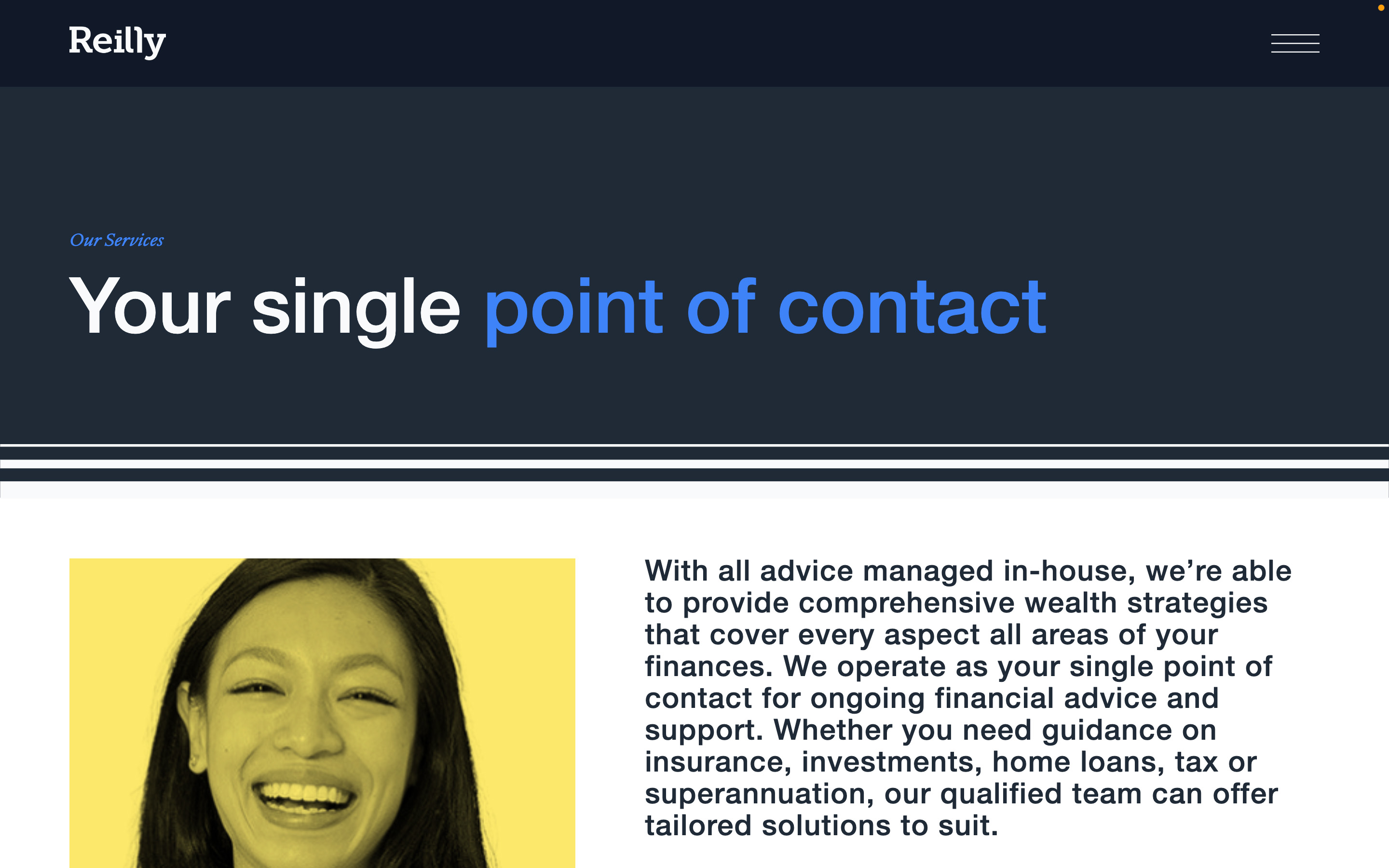 Our Services Reilly Investment Group